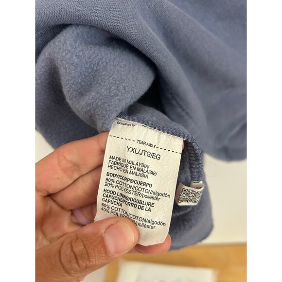 Under Armour Girls' Softball Hoodie - Youth XL Blue - Picture 6 of 7